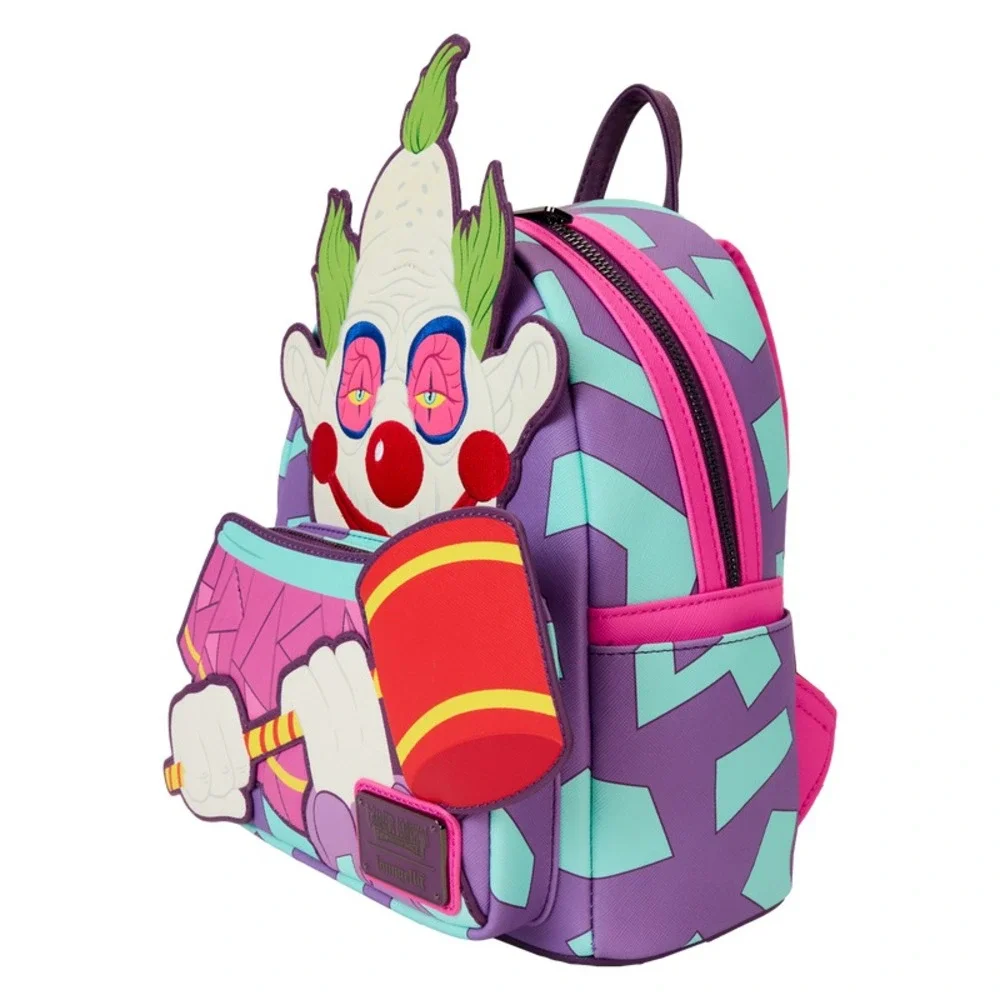 Loungefly Killer Klowns‎ from Outer Space Jumbo Cosplay Glow Mini Backpack